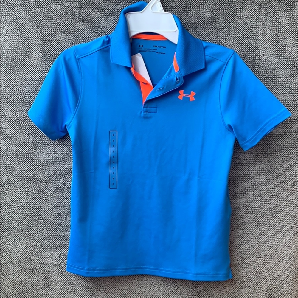 Under Armour boys collard shirt
